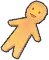 Gingerbread Man clip Blueprint Image