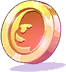 Floating Coin Image