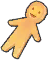 Gingerbread Man clip Image